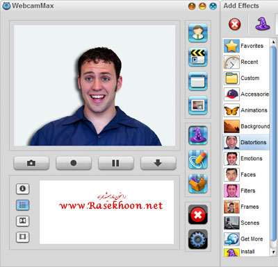 وبکم مجازی با قابلیت های فراوان WebcamMax v8.0.3.2 وبکم مجازی با قابلیت های فراوان WebcamMax v8.0.3.2