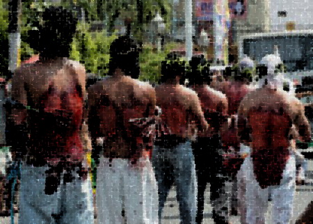 Do the blue eyes people have double vision problem?