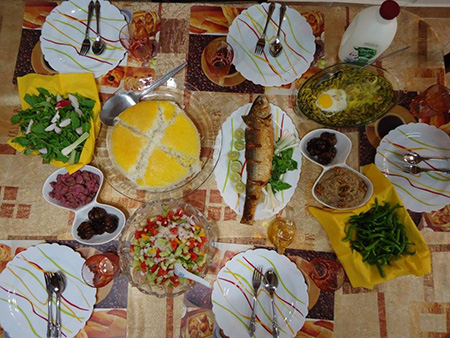   Shaft foods in the past