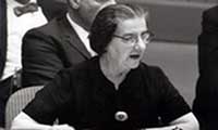   Golda Meir, the grandmother of Israel's Swallows 