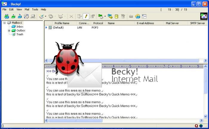 مدیریت ایمیل ها با Becky! Internet Mail v2.74.02 مدیریت ایمیل ها با Becky! Internet Mail v2.74.02