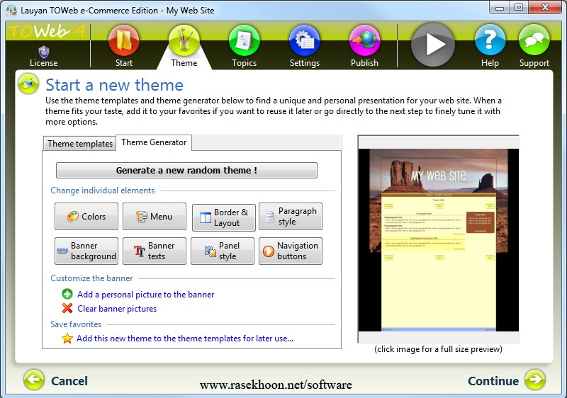 ساخت آسان صفحات وب با TOWeb Studio Edition 7.1.9.774 ساخت آسان صفحات وب با TOWeb Studio Edition 7.1.9.774