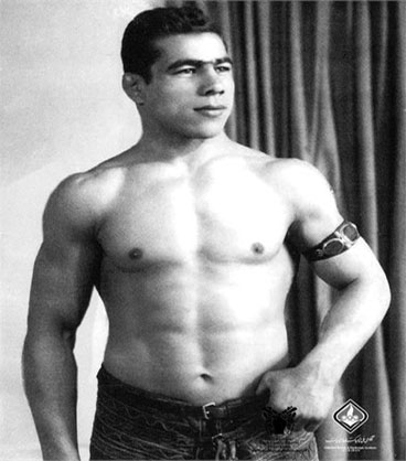 World champion GHOLAMREZA TAKHTI