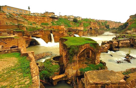 Shushtar historical waterfalls