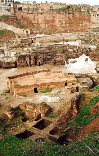 Shushtar historical waterfalls