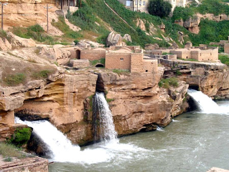 Shushtar historical waterfalls