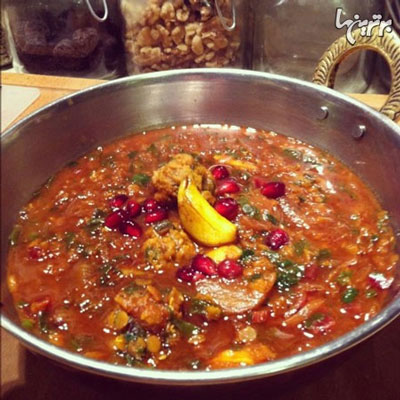 Four traditional Persian Pottages