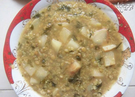 Four traditional Persian Pottages