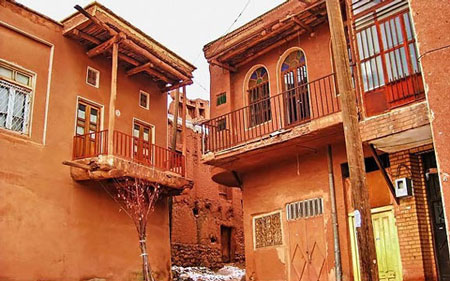 Abyane; red ruby of desert