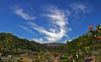 The highest suspension bridge in the Middle East