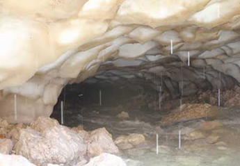 The most wonderful ice cave in Chaharmahal Bakhtiari