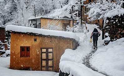 Masuleh under winter’s blanket