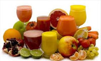 Various fruit nectars