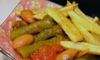   Various vegetable stews 