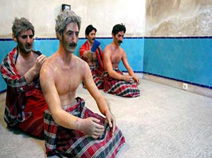 Anthropology museum in Ardebil representing Persian culture and art