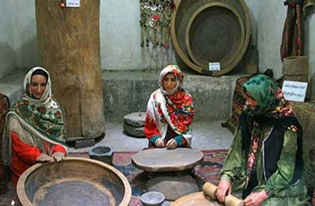 Anthropology museum in Ardebil representing Persian culture and art