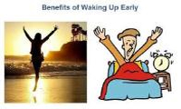 Waking up Early Benefits