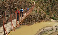  Suspended bridge of Pir Taqi