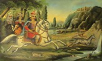 Bahram the Gur and the Beautiful Golandam