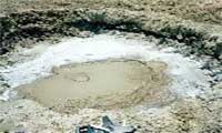  Bubbling mud in Chabahar