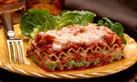   Cook lasagna and enjoy it