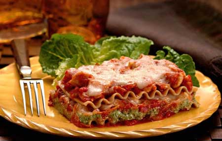   Cook lasagna and enjoy it
