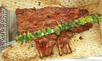   Grilled Lamb Spare Ribs