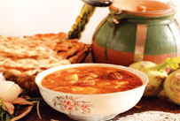 Green hot pepper Abgusht